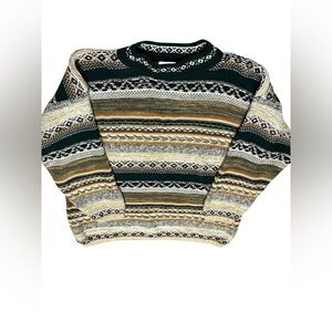VTG Adina Sweater Knit Sweater Multicolor Sz OS like Sz M COOGI Work Streetwear